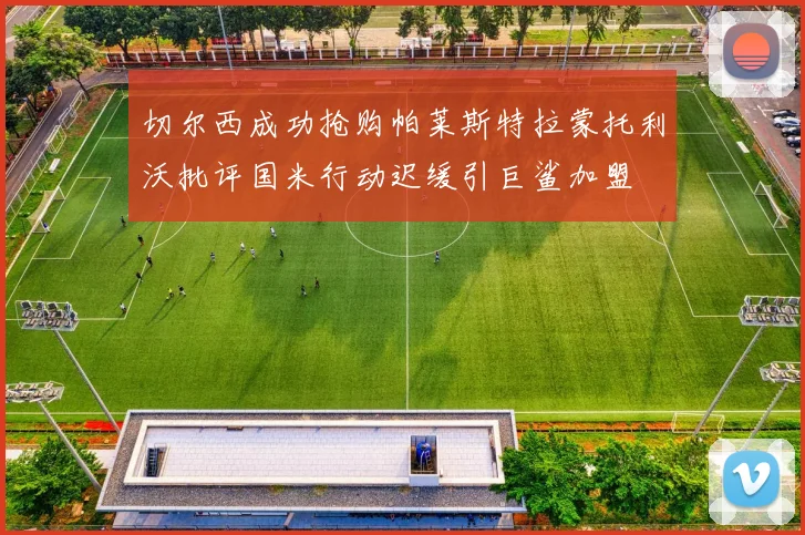 切尔西成功抢购帕莱斯特拉蒙托利沃批评国米行动迟缓引巨鲨加盟